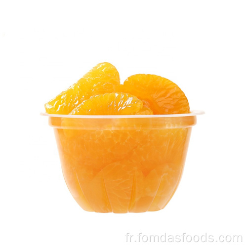 OEM Factory 113g en conserve Mandarin Orange en sirop